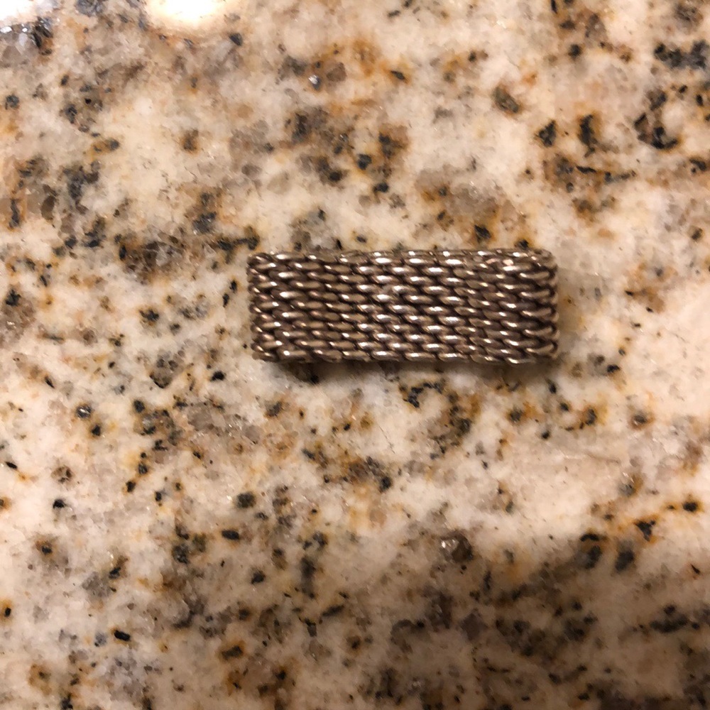 Tiffany’s chain silver ring